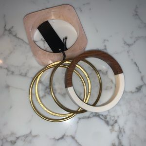 Bundle of bracelets never worn